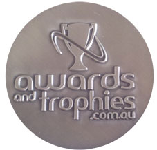 Cast Medals Antique Silver